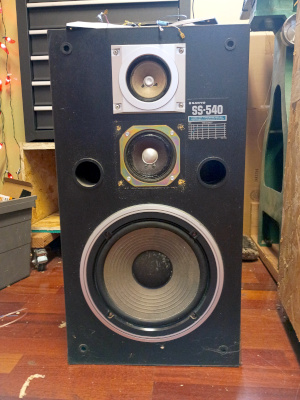Sanyo SS 540 Speaker Cabinet
