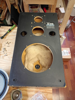 Sanyo SS 540 Speaker Cabinet