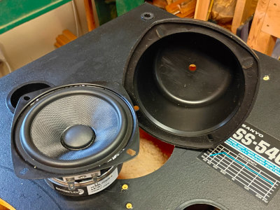 Sanyo SS 540 Speaker Cabinet